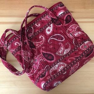 Vera Bradley Large Tote Mesa Red